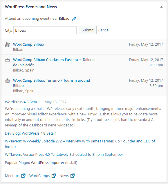 Event For WordPress